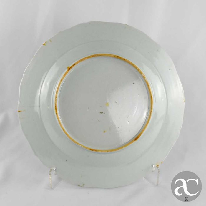 Prato Porcelana da China, período Qianlong, séc. XVIII, 26,3 cm