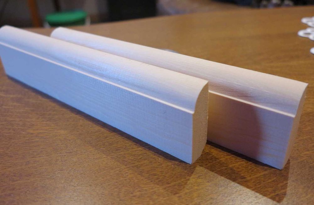 Listwa Maskująca Półokrągła Gr.17 x95 Balustrada Altana Brama Podbitka