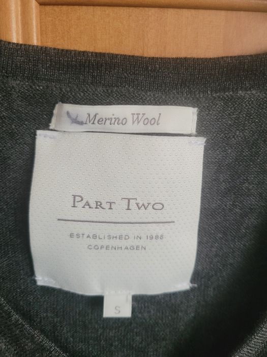100% wełny merynosnosa sweterek kardigan r. S/M