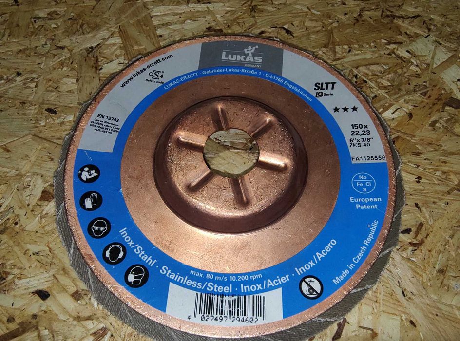 Tarcza lamelkowa, listkowa LUKAS SLTT 150