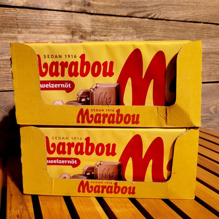 Czekolada szwecka Marabou 200 g, czekolada mleczna z orzechami