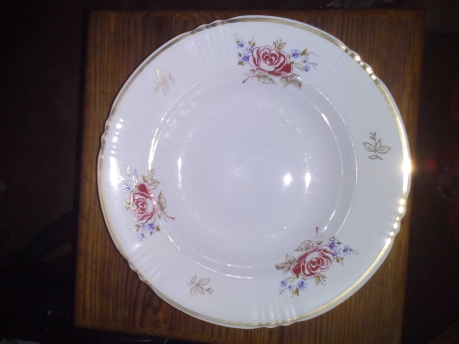 Суровая тарелка Дружковка фарфор ссср