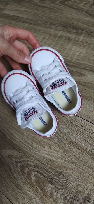 Converse Trampki Conversy niskie białe r.20