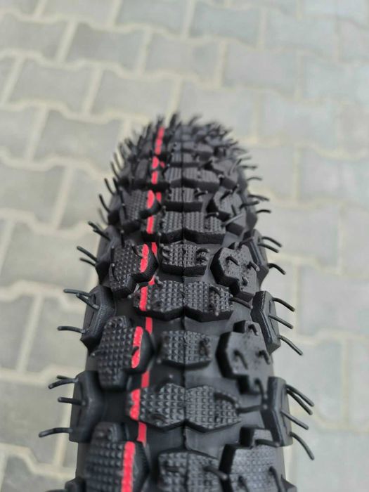 Шина з камерою 2.75-17 SC TYRE Тайвань шипована на мотоцикл