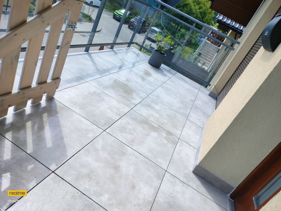 Remonty balkonów ,hydroizolacje ,tarasy wentylowane ,kamienne dywany