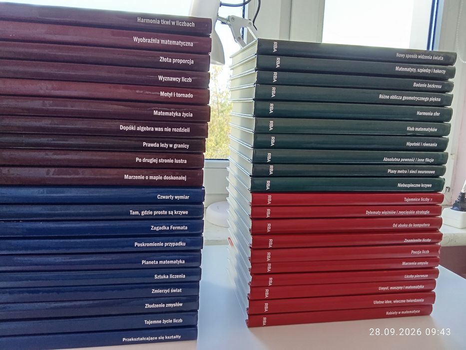 Świat jest matematyczny. CAŁA kolekcja 40 tomów! OKAZJA!