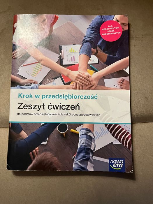 Podręcznik - zeszyt ćwiczeń Krok w przedsiębiorczość