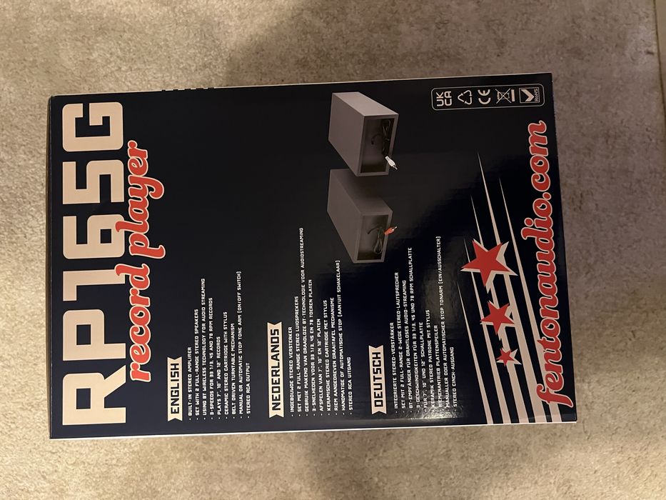 Gira discos Fenton RP165G