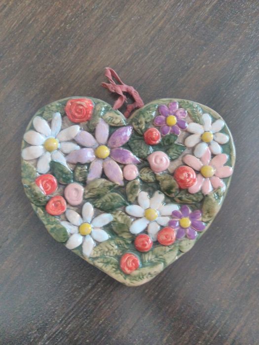 Керамічне серце для коханої