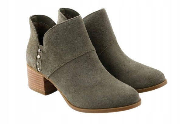Ugg koolaburra botki damskie zielone skórzane 38 jtb