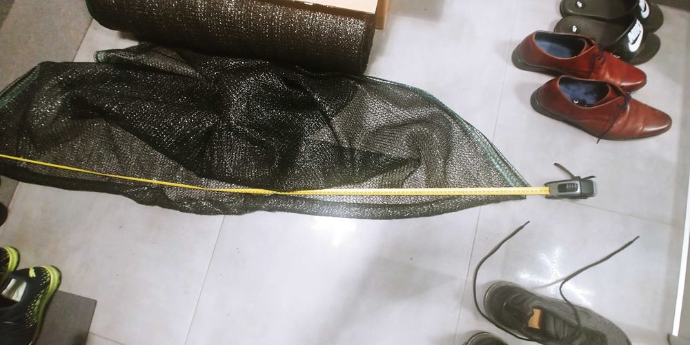 Siatka zacieniajaca czarna