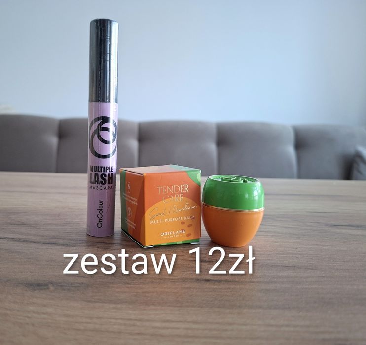 Nowy zestaw tusz Multiple Lash oraz balsamik Tender mandarynka Oriflam