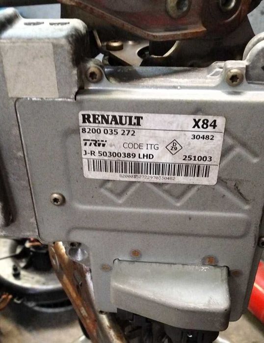 wspomaganie elektryczne x84 renault megane II scenic II