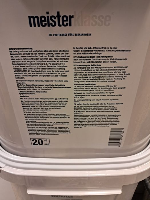 PCI  Izolacja 2K Dwuskładnikowa +Hydroizolacji