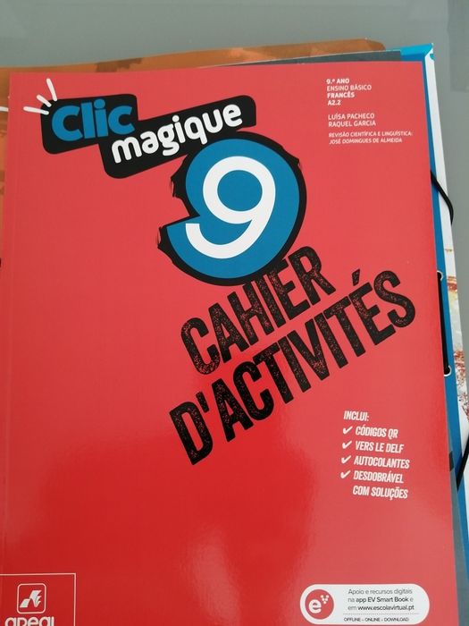 CLIC MAGIQUE 9 FRANCÊS NÍVEL A2.2 9º ANO  Dossier do prof completo*