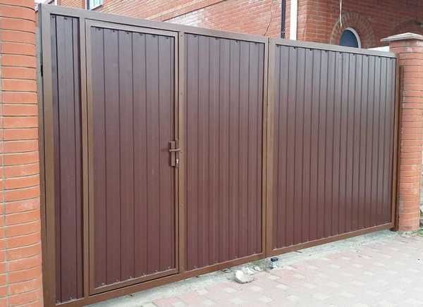 Заборы  ворота под ключ