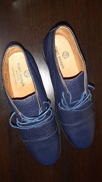 Демисезонные кожаные ботинки фирмы MARC JOSEPH NEW YORK новые 42.5 р.