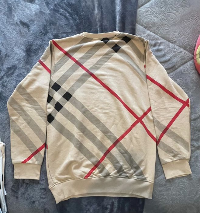 sweat bege burberry