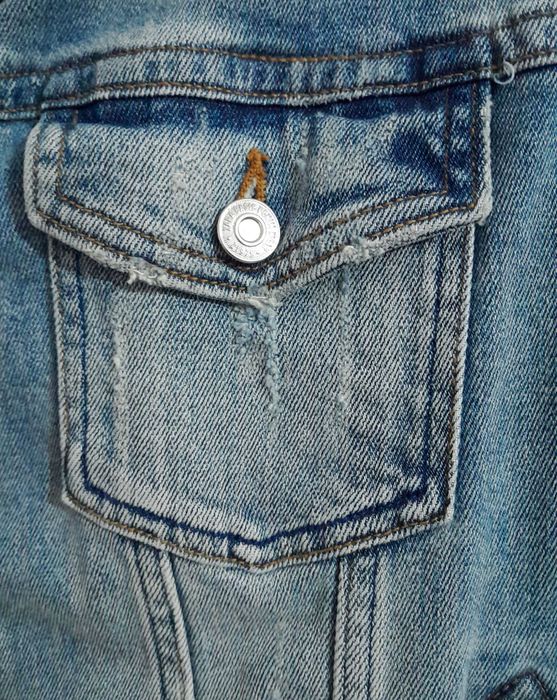 Blusão de ganga para senhora Zara Tam M