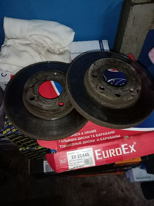 Тормозные передние диски на ланос, сенс, нексия.