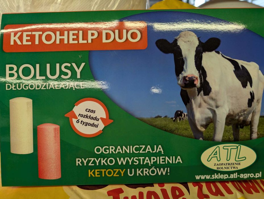 Bolusy dla krów przeciw ketozie 10szt. KETOHELP DUO