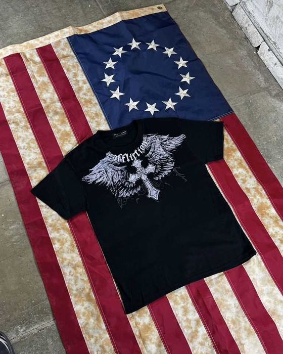 Футболка Affliction sk8 y2k