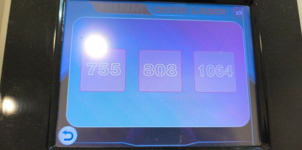 Laser Diodo três ondas