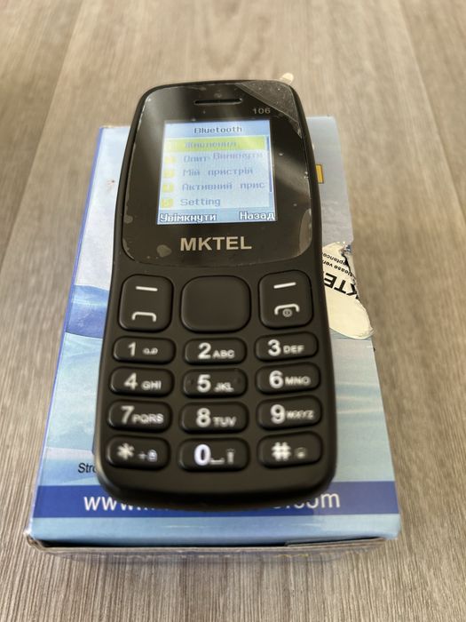 Супер Кнопочний телефон Mktel на 2 сім карти (новий)