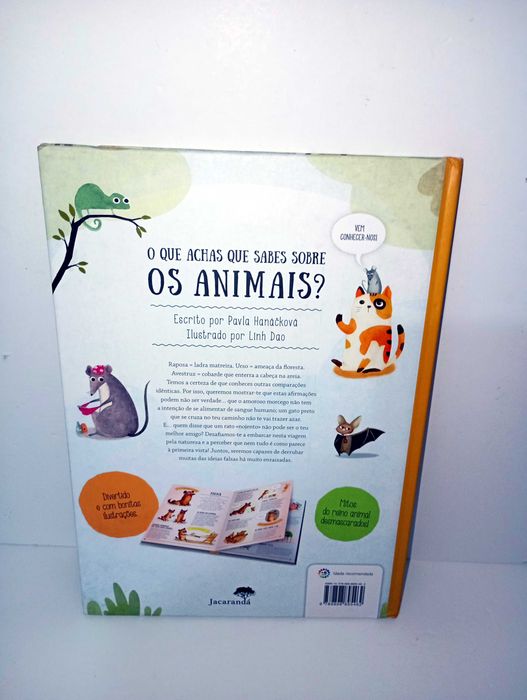 O que achas que sabes sobre os animais? - Jacarandá editora