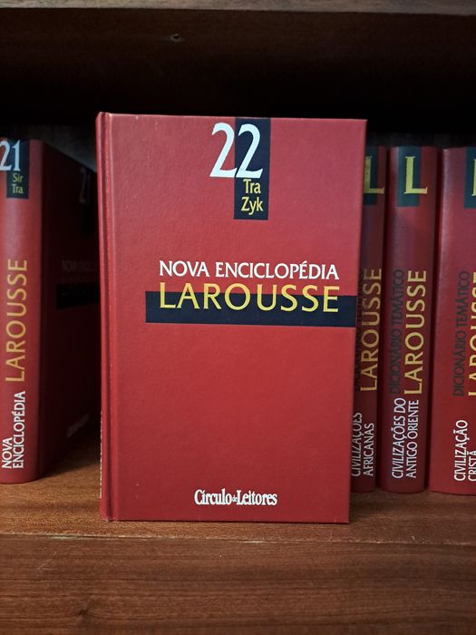 Nova Enciclopédia Larousse - 22 vol. + Dicionário Temático Larousse 12