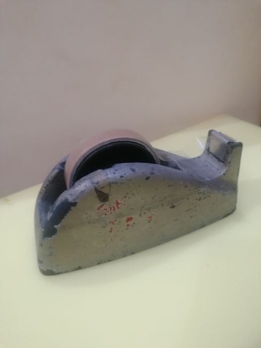 Desenrolador de fita cola muito ANTIGO * dos anos 1960 * coleção