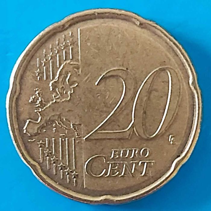 20 Cêntimos de 2021 de Andorra