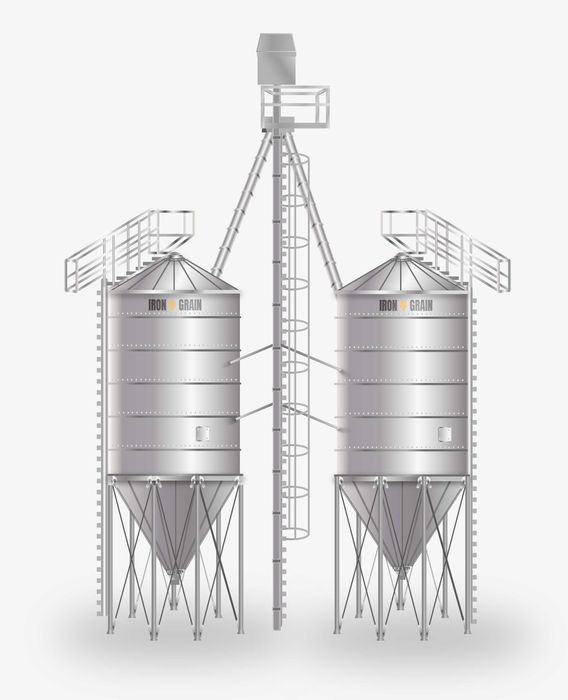 Silosy Paszowe Typu SLP Silos paszowy 10T 100 ton WYSOKA JAKOŚĆ