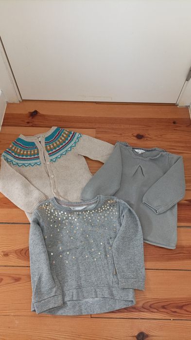 Lote 10 peças menina 3-4 anos