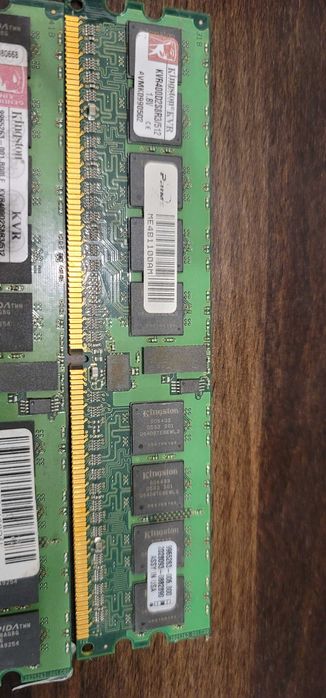 Оперативная память Kingston 512 MB DDR 400 MHz 4шт.