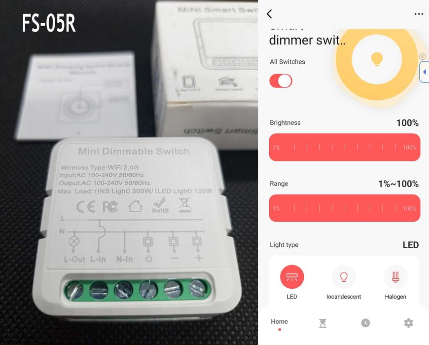 Розумне реле WI-FI / Zigbee / RF433