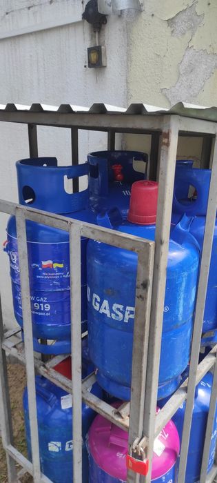 Punkt wymian butli gaspol