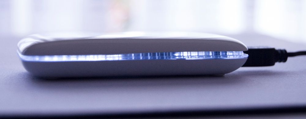 Ultra-thin optical mouse with extendable cable and bag (NEW)64552022999426124