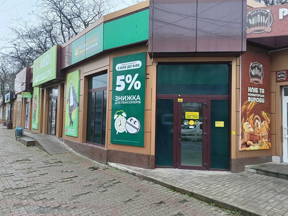 Аренда помещения с интенсивным пешеходным и автомобильным трафиком 59м