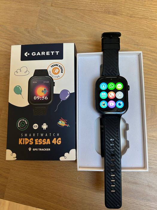 Garett KIDS essa 4G czarny