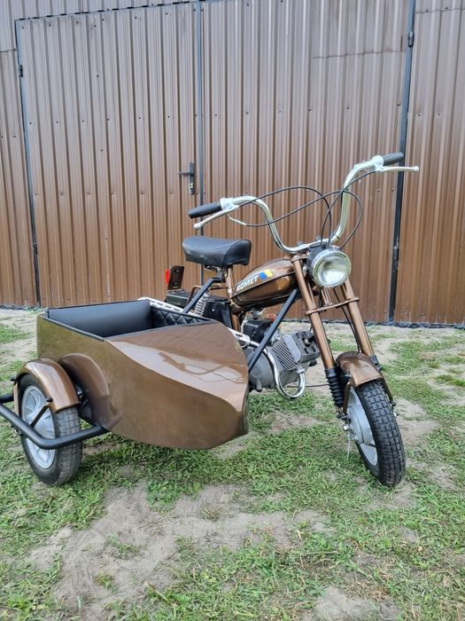 Motorynka pony m2 z koszem/przyczepką prl Romet dezamet