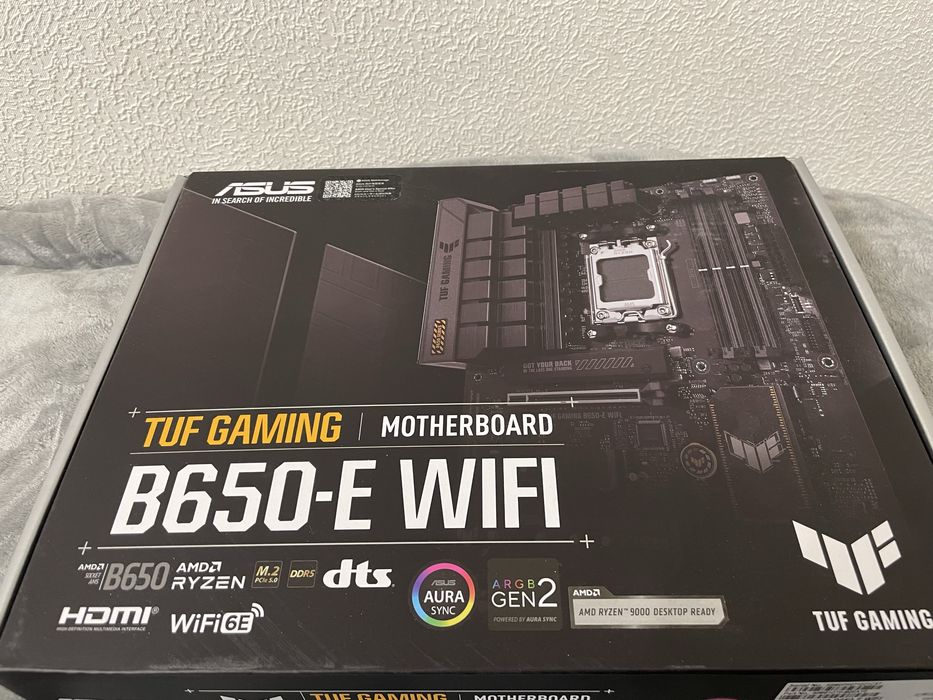 ryzen 7 9700x та  ASUS TUF gaming b650-e WiFi