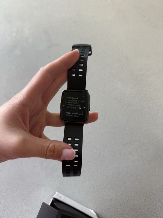 Смарт годинник чорний