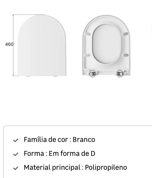 Tampo sanita NOVO/SELADO