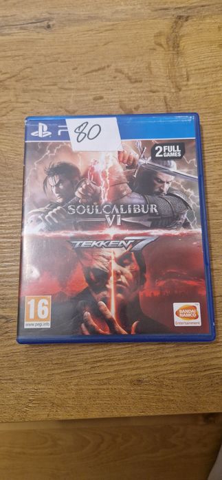 Sprzedam pakiet dwóch gier tekken 7 plus soulcalibur 6 ps4