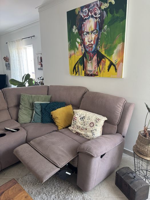 Vendo sofá de canto 8 lugares
