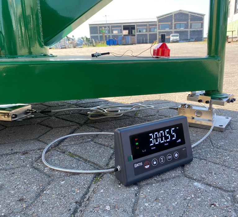 Waga pod silosy, do 15T waga zbiornikowa dokładna stalowa przemysłowa