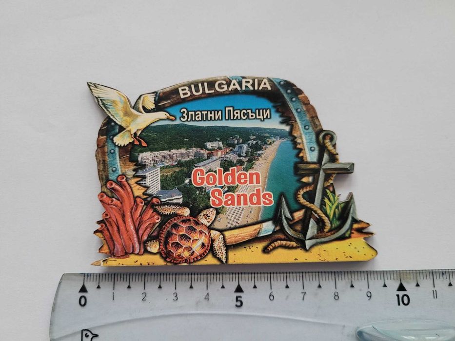 Magnes na lodówkę - 942f. BUŁGARIA Złote Piaski
