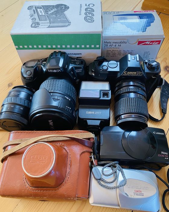 Фотоапарати та різне