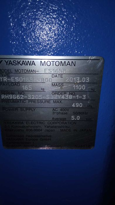 Layout Robotizado completo (YASKAWA MOTOMAN 3un)